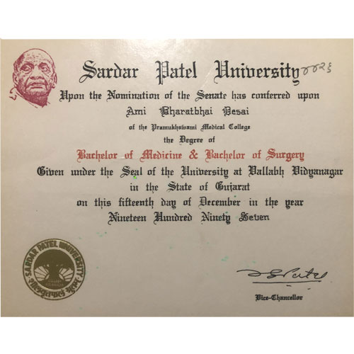 Bachelor of Medicine and Bachelor of Surgery